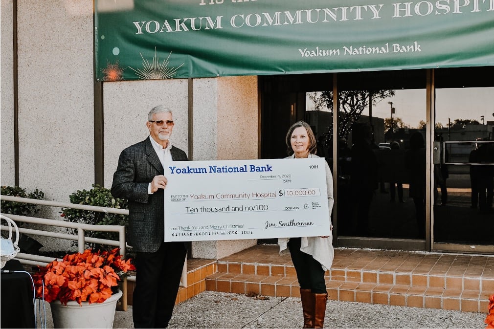 Yoakum community hospital charitable giving