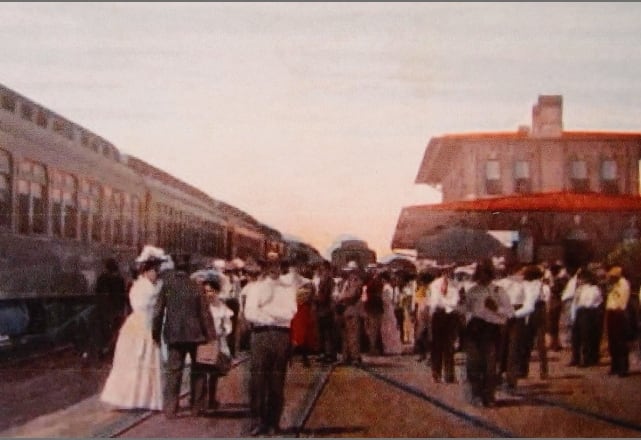 Yoakum national bank historic town streets